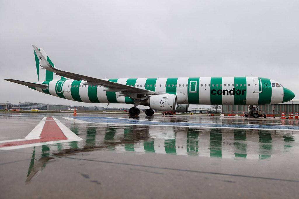 Hamburg Airport: Condor (DE / CFG) | Airbus A321-211 A321 | D-AIAG | MSN 6590