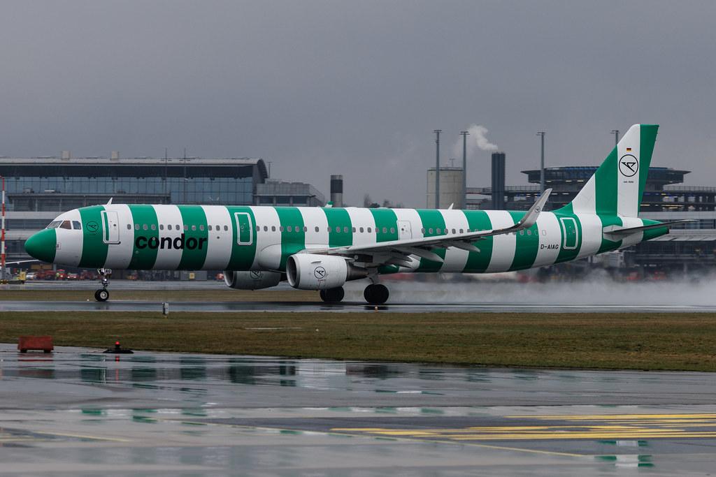 Hamburg Airport: Condor (DE / CFG) | Airbus A321-211 A321 | D-AIAG | MSN 6590