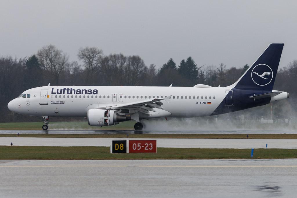 Hamburg Airport: Lufthansa (LH / DLH) | Airbus A320-214 A320 | D-AIZD | MSN 4191