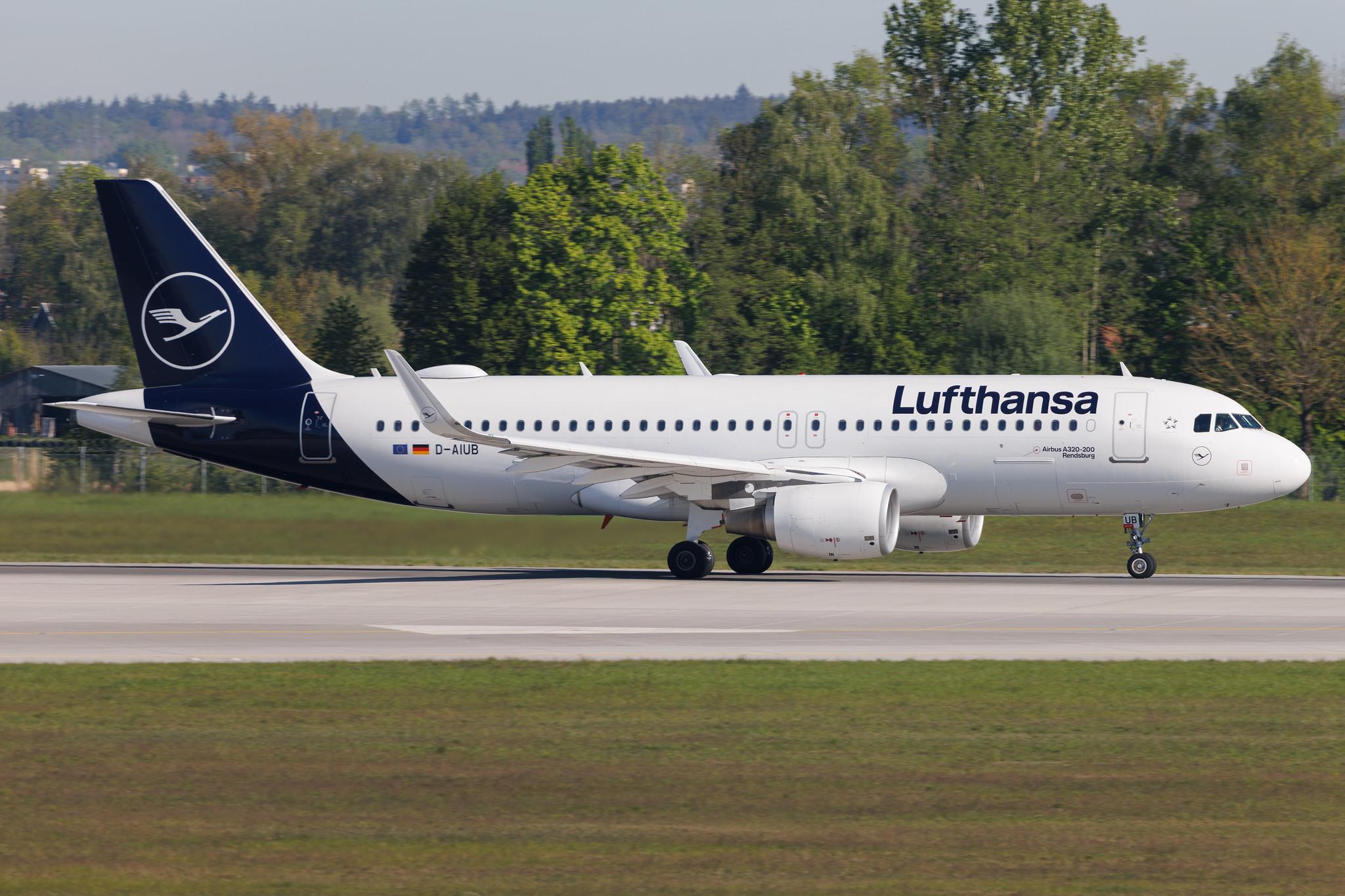 Munich Airport: Lufthansa (LH / DLH) | Airbus A320-214 A320 | D-AIUB | MSN 5972