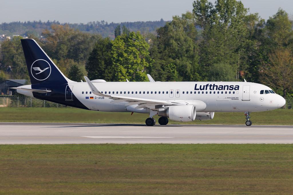 Munich Airport: Lufthansa (LH / DLH) | Airbus A320-214 A320 | D-AIUB | MSN 5972