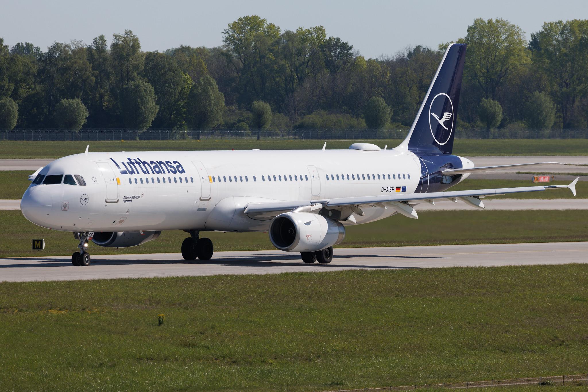 Munich Airport: Lufthansa (LH / DLH) | Airbus A321-231 A321 | D-AISF | MSN 1260