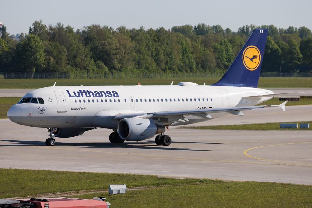 Munich Airport: Lufthansa (LH / DLH) | Airbus A319-112 A319 | D-AIBA | MSN 4141