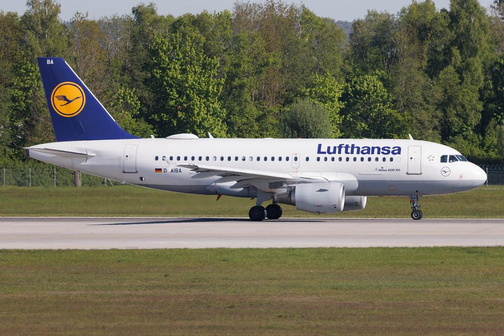 Munich Airport: Lufthansa (LH / DLH) | Airbus A319-112 A319 | D-AIBA | MSN 4141