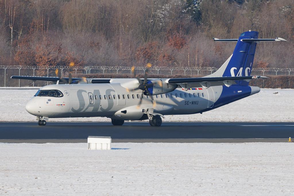 Hamburg Airport: SAS (SK / SAS) | Operator: BRA | ATR 72-600 AT76 | SE-MNU | MSN 1724
