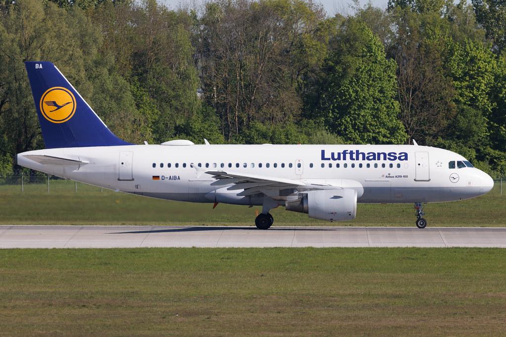 Munich Airport: Lufthansa (LH / DLH) | Airbus A319-112 A319 | D-AIBA | MSN 4141