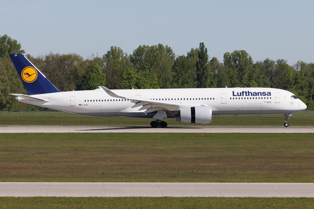 Munich Airport: Lufthansa (LH / DLH) | Airbus A350-941 A359 | D-AIXG | MSN 174
