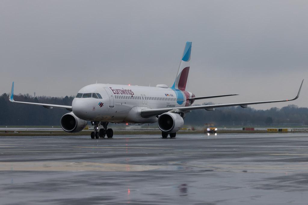 Hamburg Airport: Eurowings (EW / EWG) | Airbus A320-214 A320 | D-AEWU | MSN 7513