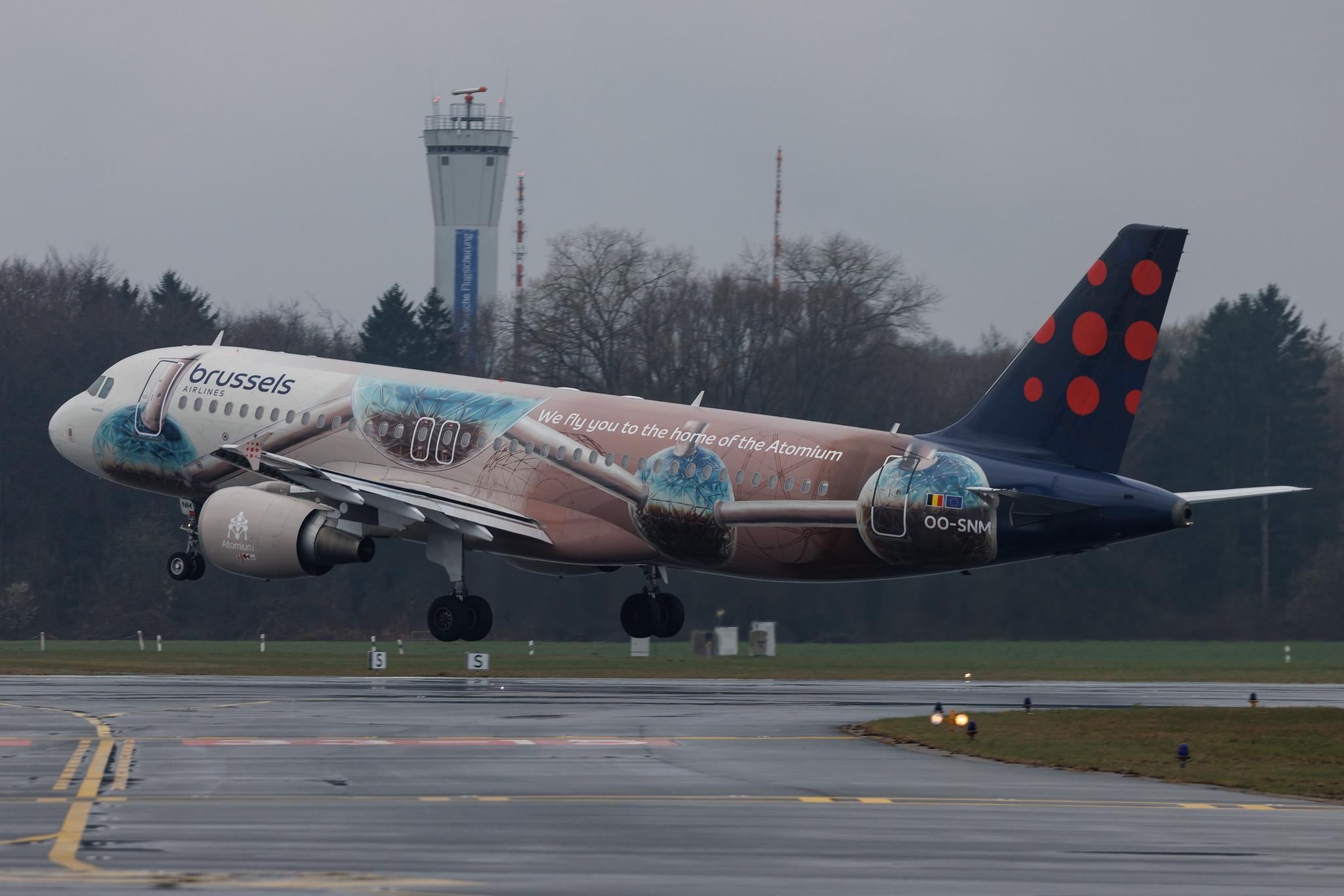 Hamburg Airport: Brussels Airlines (SN / BEL) | Airbus A320-214 A320 | OO-SNM | MSN 2003