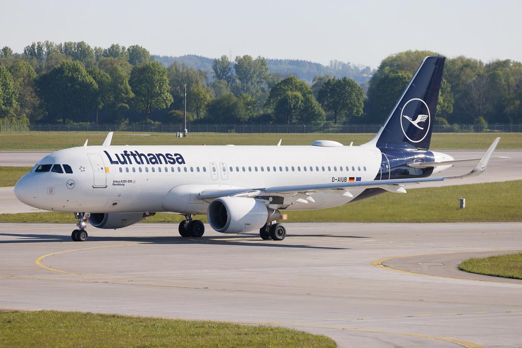 Munich Airport: Lufthansa (LH / DLH) | Airbus A320-214 A320 | D-AIUB | MSN 5972