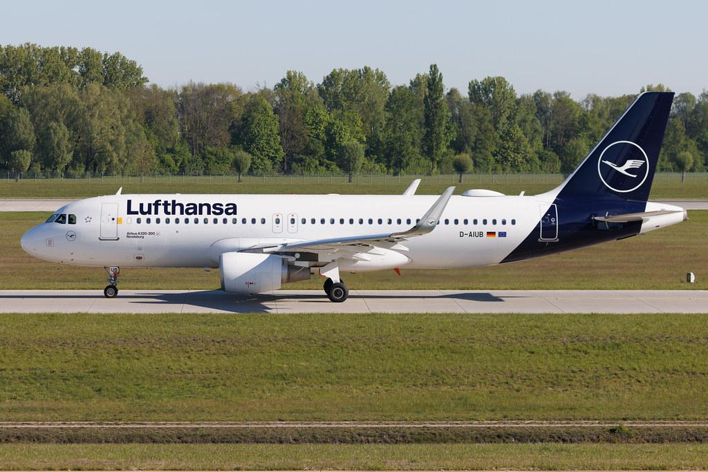 Munich Airport: Lufthansa (LH / DLH) | Airbus A320-214 A320 | D-AIUB | MSN 5972