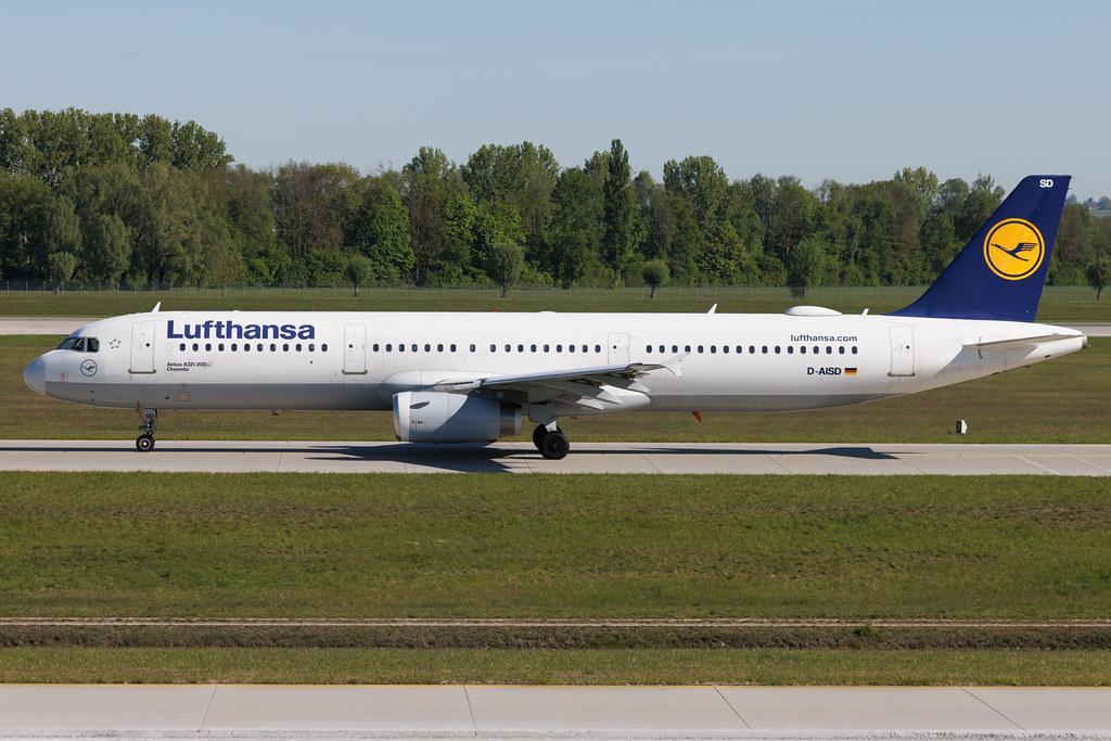 Munich Airport: Lufthansa (LH / DLH) | Airbus A321-231 A321 | D-AISD | MSN 1188
