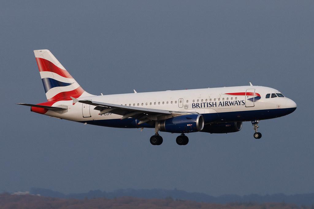 Köln Bonn Airport: British Airways (BA / BAW) | Airbus A319-131 A319 | G-EUPP | MSN 1295