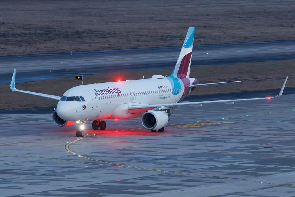 Köln Bonn Airport: Eurowings (EW / EWG) | Airbus A320-214 A320 | D-AEWV | MSN 7545