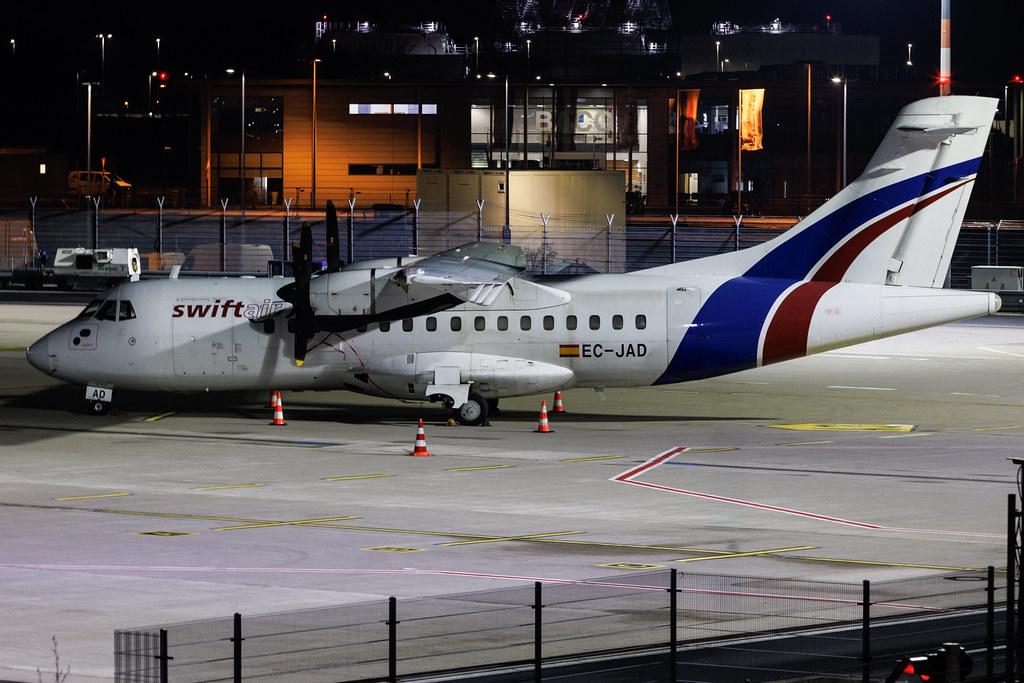 Köln Bonn Airport: Swiftair (WT / SWT) | ATR 42-300 AT43 | EC-JAD | MSN 0321