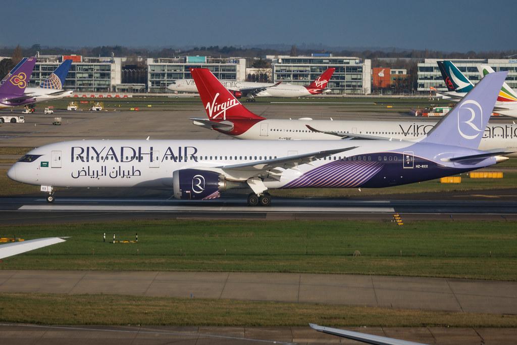 London Heathrow: Riyadh Air (RX / RXI) | Boeing 787-9 Dreamliner B789 | HZ-RXX | MSN 38892