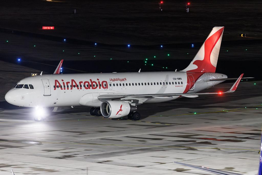 Köln Bonn Airport: Air Arabia (G9 / ABY) | Operator: Air Arabia Maroc | Airbus A320-214 A320 | CN-NMN | MSN 06365