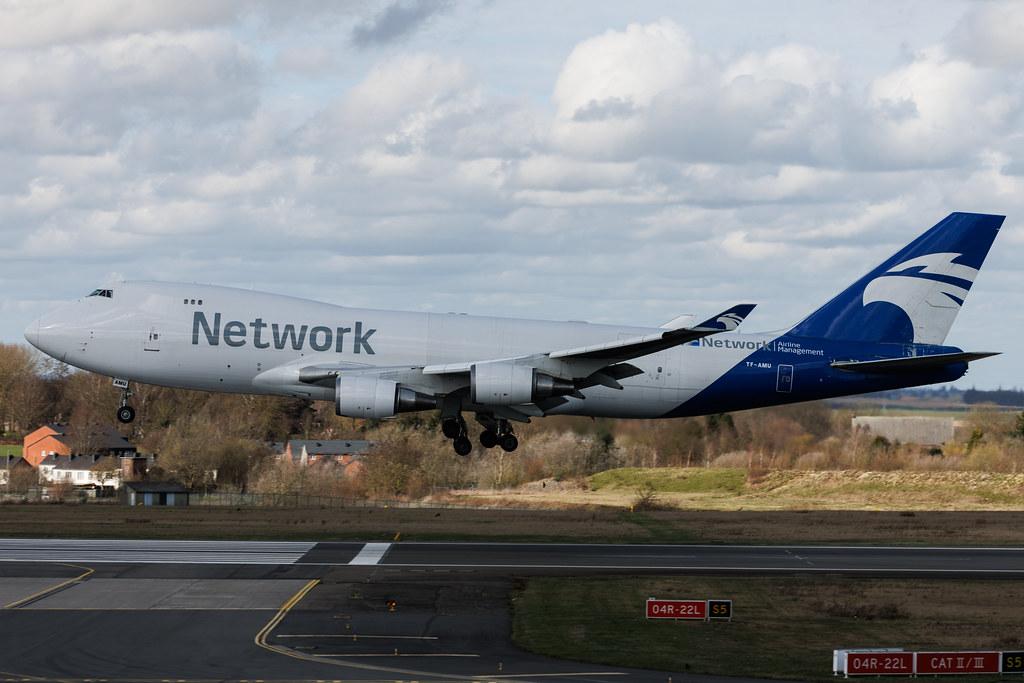 Liege Airport: Network Aviation  | Operator: Air Atlanta Icelandic | Boeing 747-48EF B744 | TF-AMU | MSN 27603