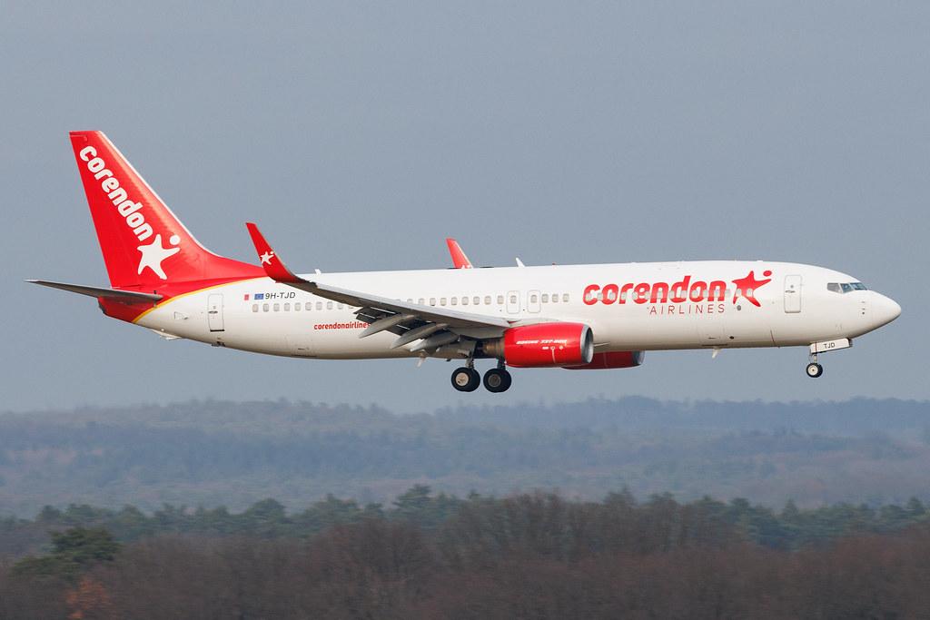 Köln Bonn Airport: Corendon Airlines (XC / CAI) | Operator: Corendon Airlines Europe | Boeing 737-84P B738 | 9H-TJD | MSN 35077