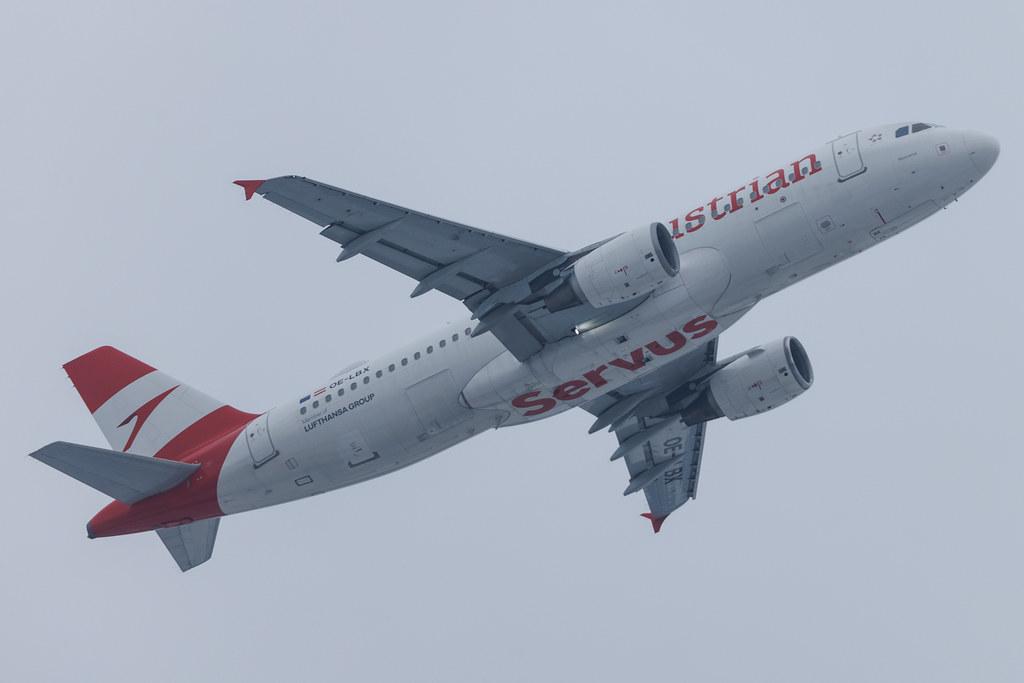Hamburg Airport: Austrian Airlines (OS / AUA) | Airbus A320-214 A320 | OE-LBX | MSN 1735