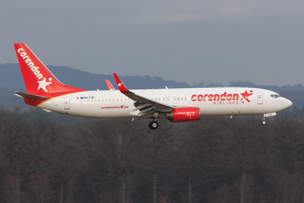 Köln Bonn Airport: Corendon Airlines (XC / CAI) | Operator: Corendon Airlines Europe | Boeing 737-84P B738 | 9H-TJD | MSN 35077