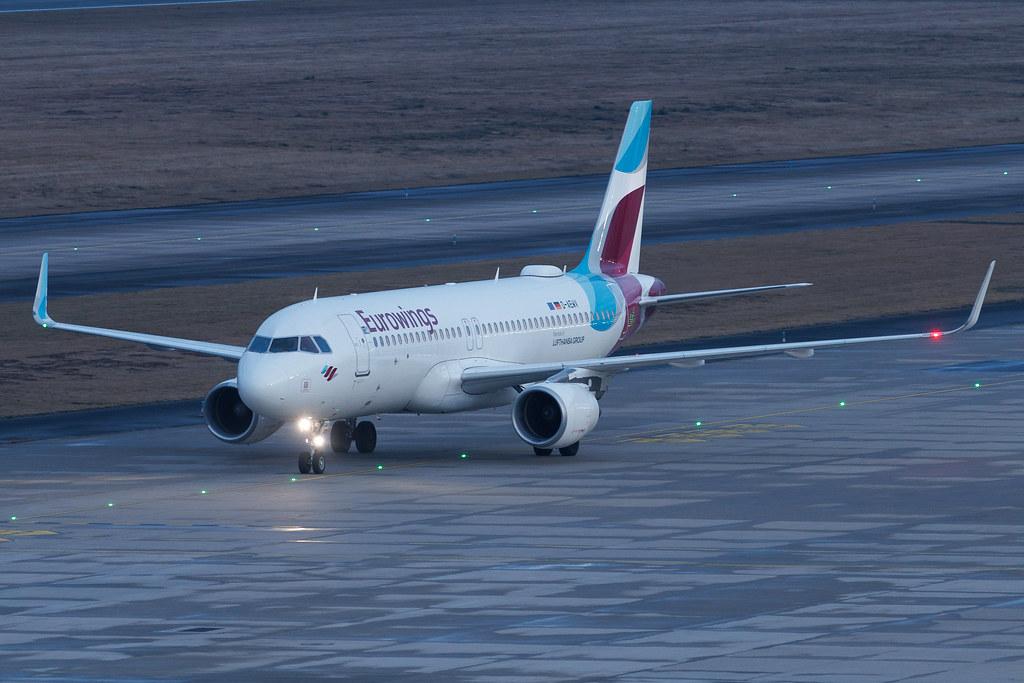 Köln Bonn Airport: Eurowings (EW / EWG) | Airbus A320-214 A320 | D-AEWV | MSN 7545