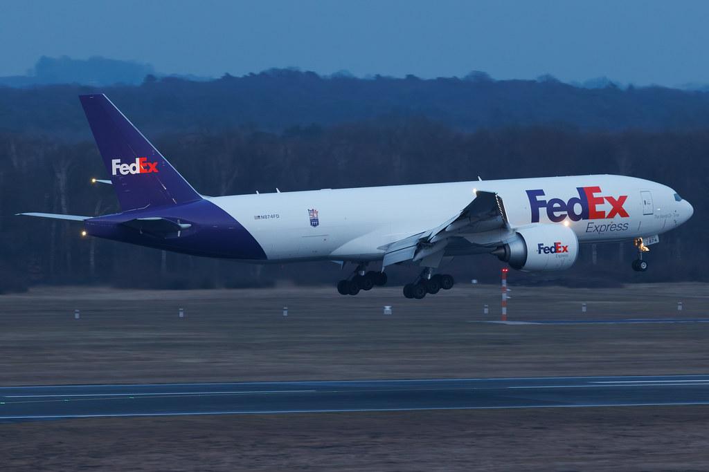 Köln Bonn Airport: FedEx (FX / FDX) | Boeing 777-F B77L | N874FD | MSN 66263