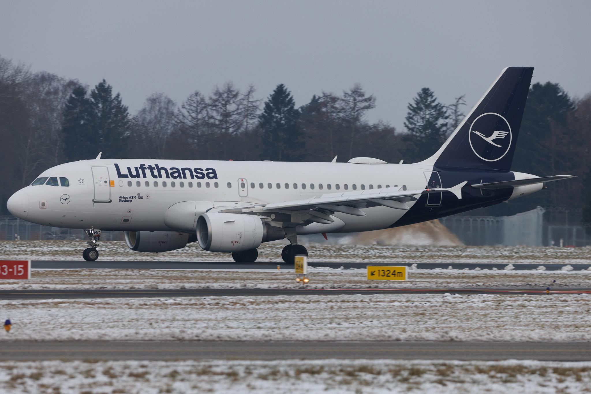Hamburg Airport: Lufthansa (LH / DLH) | Airbus A319-112 A319 | D-AIBC | MSN 4332