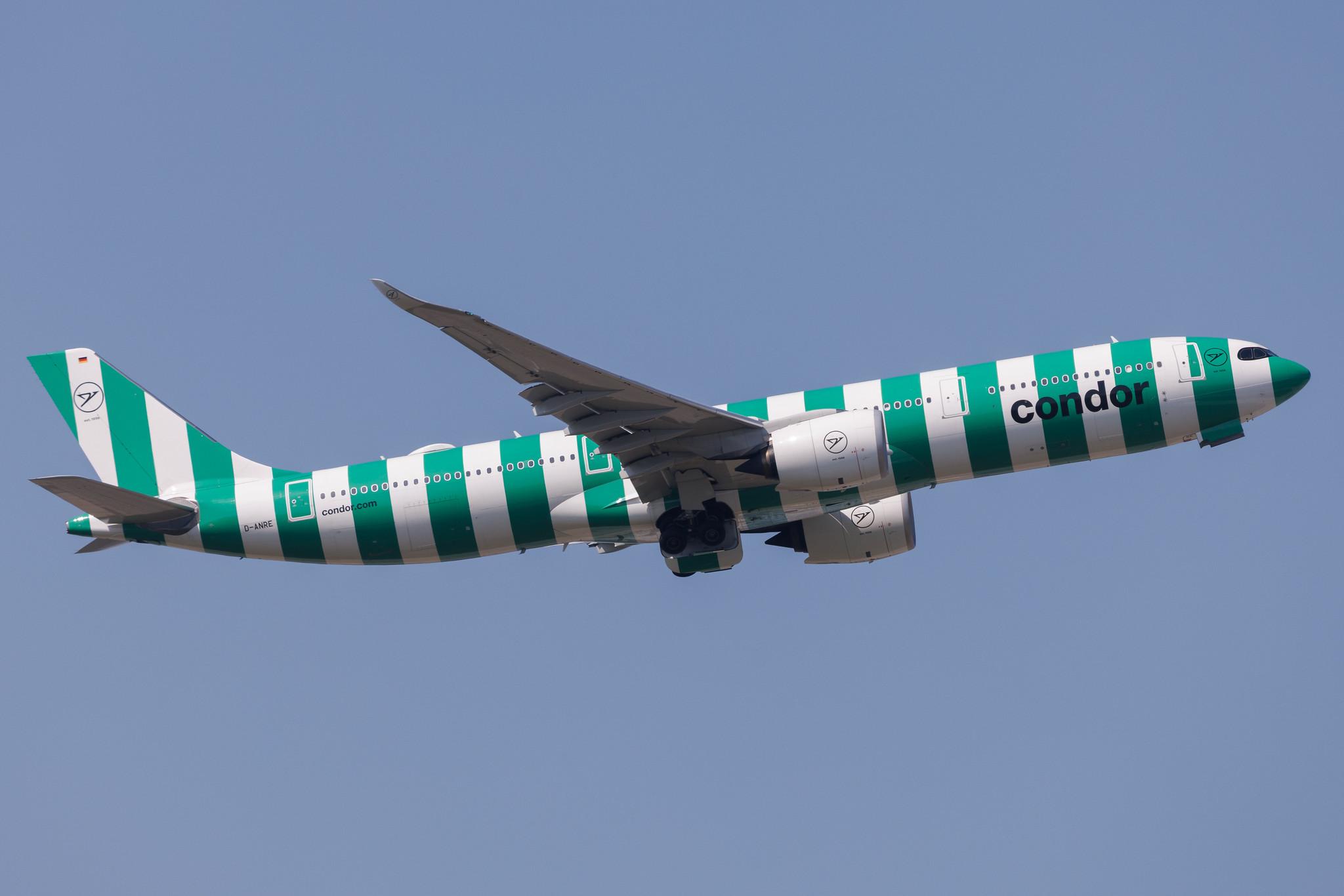 Frankfurt Airport: Condor (DE / CFG) | Livery: Green Island Livery | Airbus A330-941 A339 | D-ANRE | MSN 1971