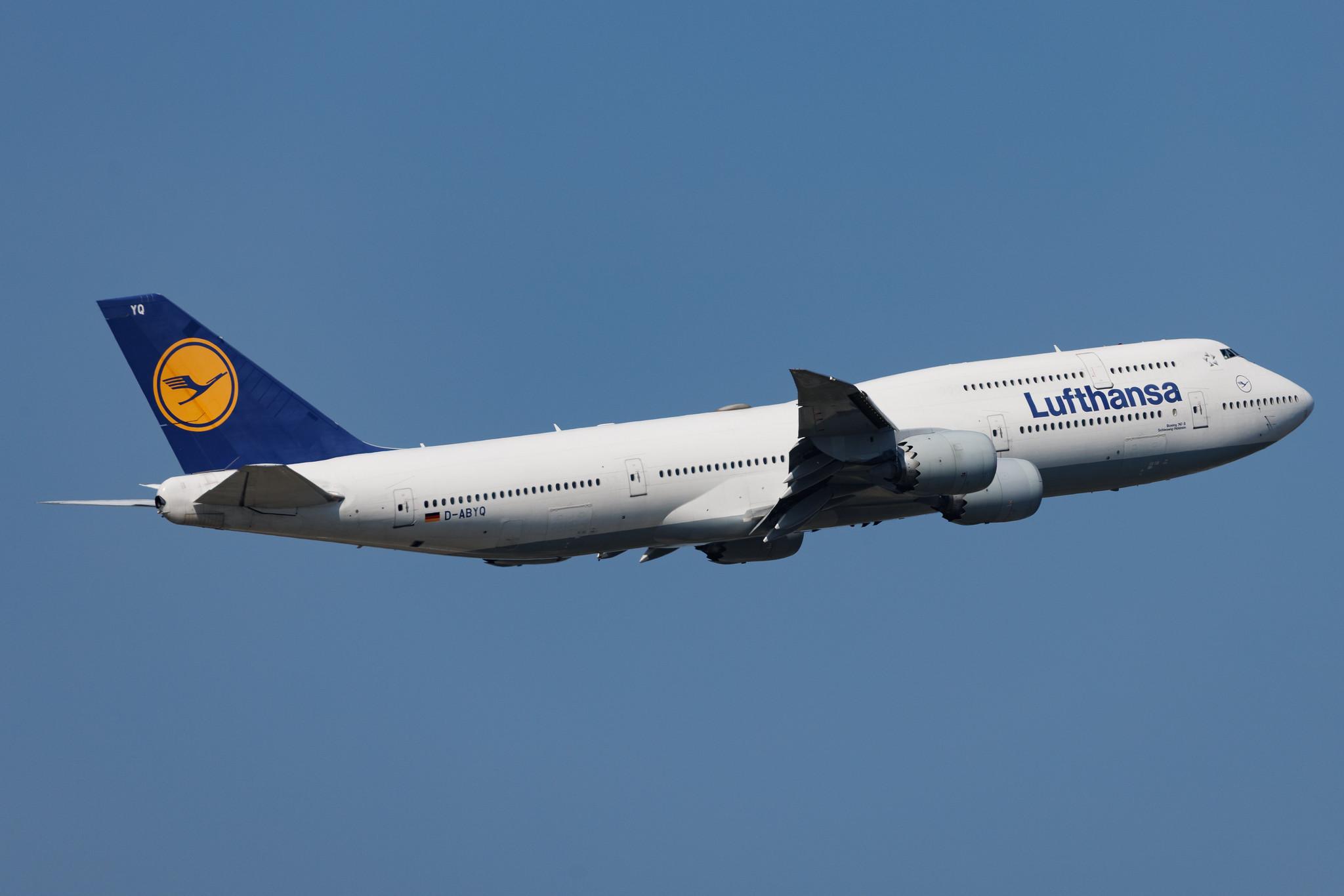 Frankfurt Airport: Lufthansa (LH / DLH) | Boeing 747-830 B748 | D-ABYQ | MSN 37840