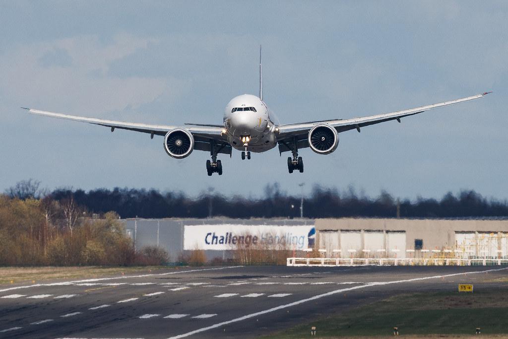 Liege Airport: Ethiopian Cargo (ET / ETH) | Operator: Ethiopian Airlines | Boeing 777-F B77L | ET-AWE | MSN 65477