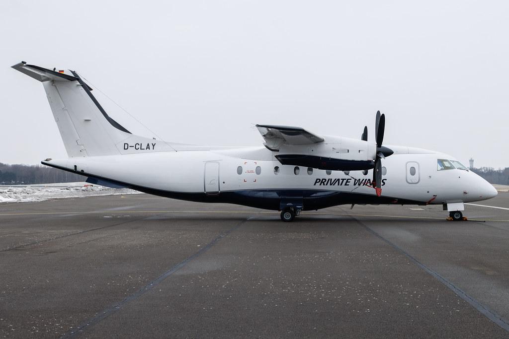 Hamburg Airport: Private Wings (JW / PWF) | Dornier 328-110 D328 | D-CLAY | MSN 3117
