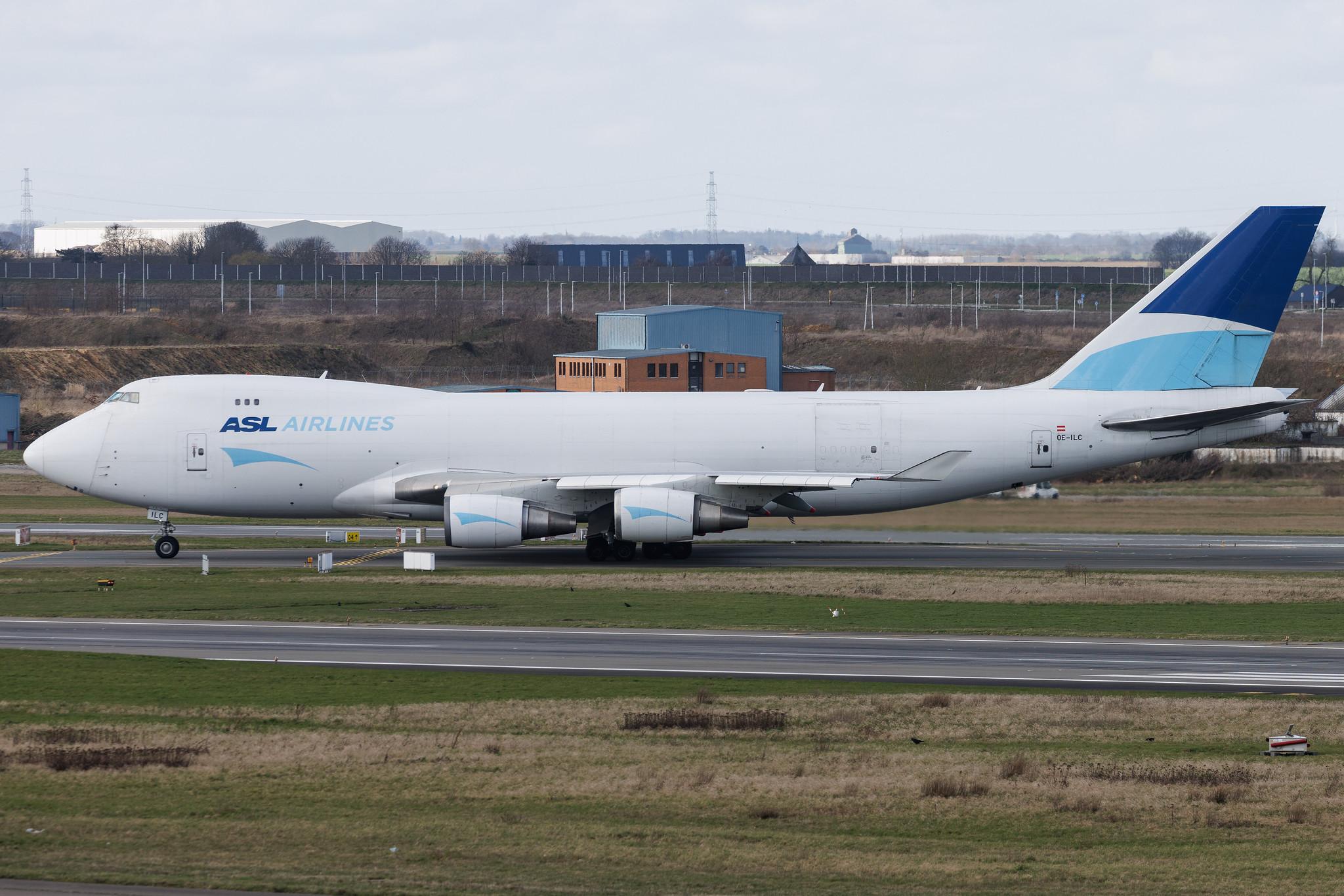 Liege Airport: ASL Airlines (5H / ABR) | Operator: ASL Airlines Belgium | Boeing 747-409F B744 | OE-ILC | MSN 30762