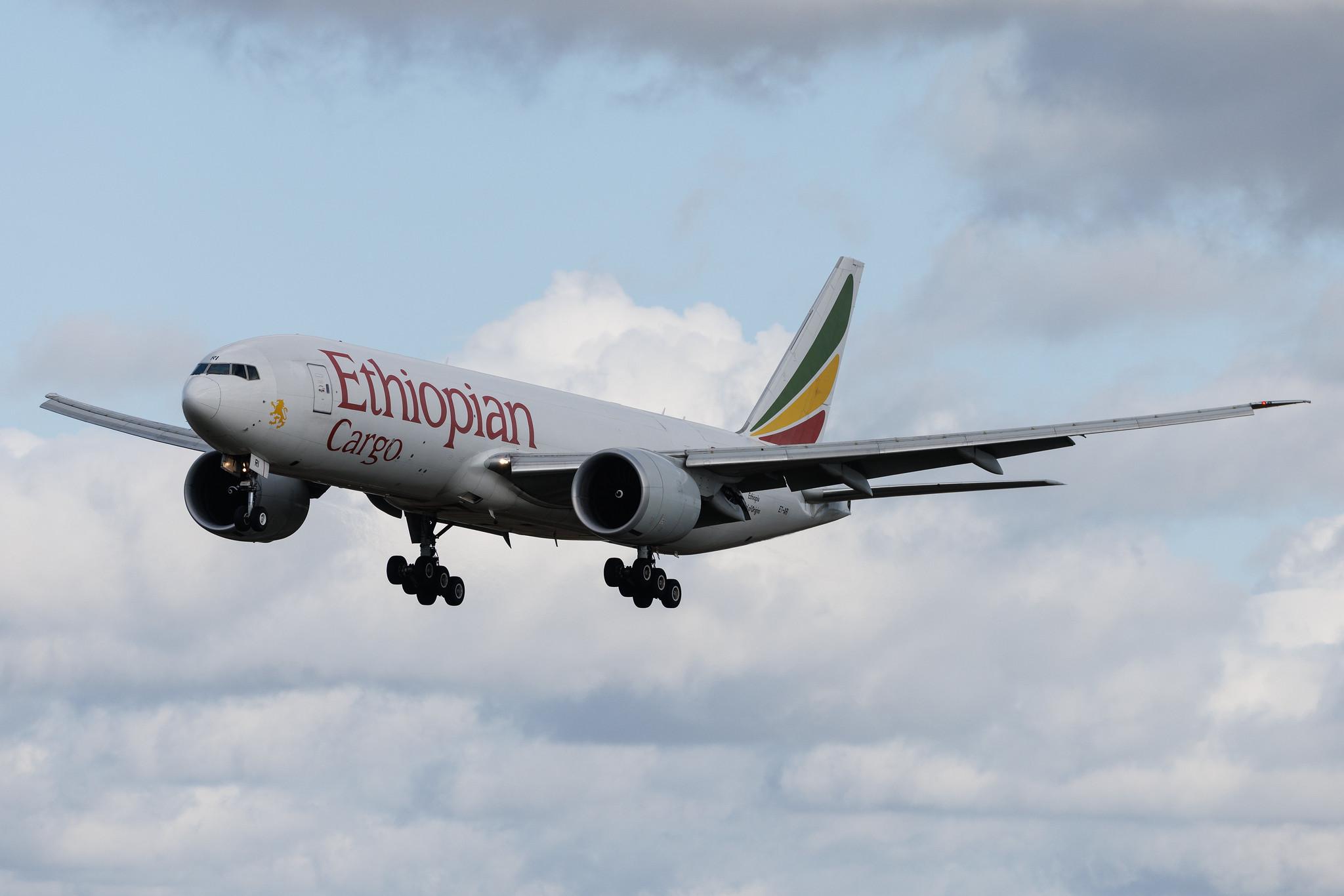 Liege Airport: Ethiopian Cargo (ET / ETH) | Operator: Ethiopian Airlines | Boeing 777-F60 B77L | ET-ARI | MSN 42032