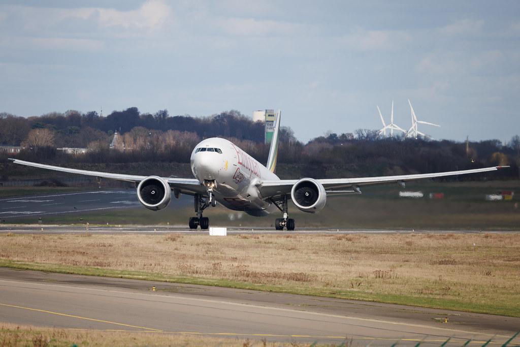 Liege Airport: Ethiopian Cargo (ET / ETH) | Operator: Ethiopian Airlines | Boeing 777-F60 B77L | ET-ARI | MSN 42032
