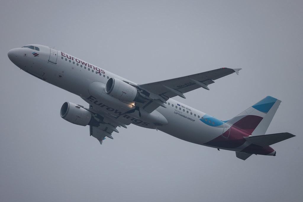 Köln Bonn Airport: Eurowings (EW / EWG) | Operator: Eurowings Europe | Airbus A320-214 A320 | 9H-EUL | MSN 03093