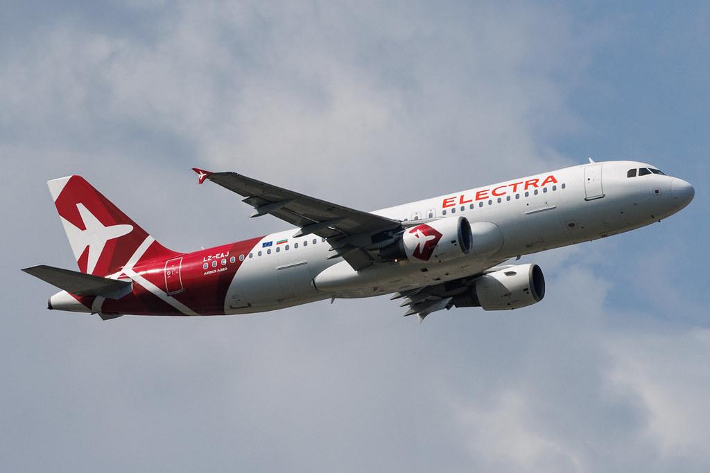 Frankfurt Airport: Electra Airways (3E / EAF) | Airbus A320-214 A320 | LZ-EAJ | MSN 01797