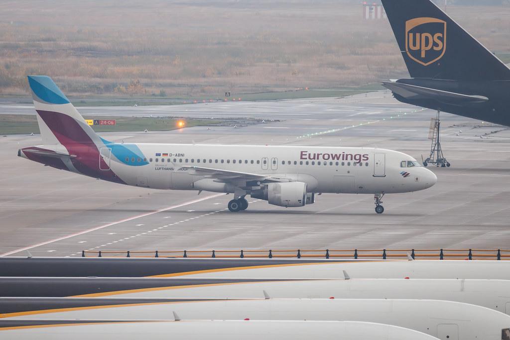 Köln Bonn Airport: Eurowings (EW / EWG) | Airbus A320-214 A320 | D-ABNI | MSN 1717