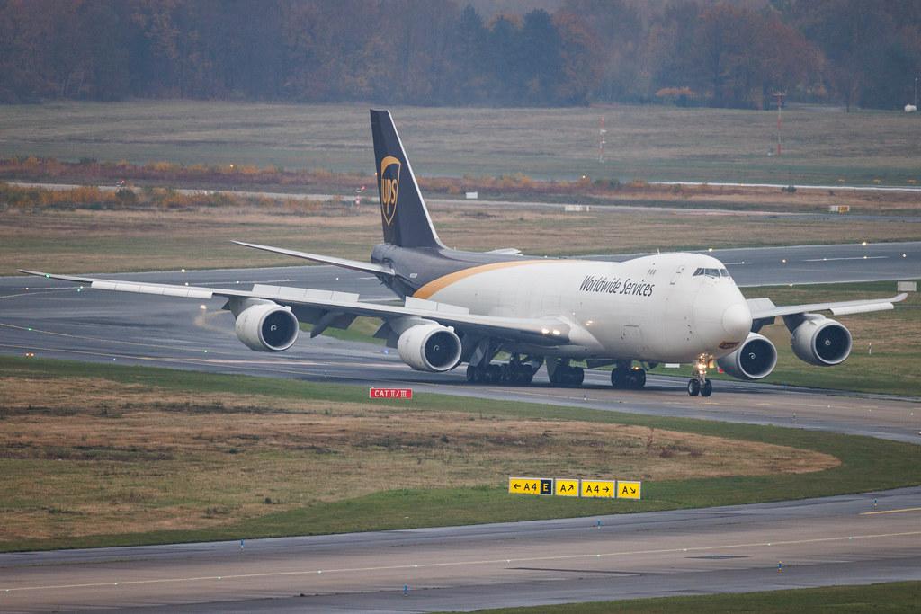 Köln Bonn Airport: UPS (5X / UPS) | Boeing 747-8F B748 | N612UP | MSN 64258