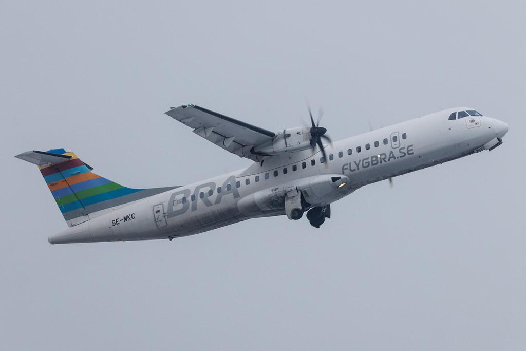 Hamburg Airport: BRA (TF / BRX) | ATR 72-600 AT76 | SE-MKC | MSN 1313