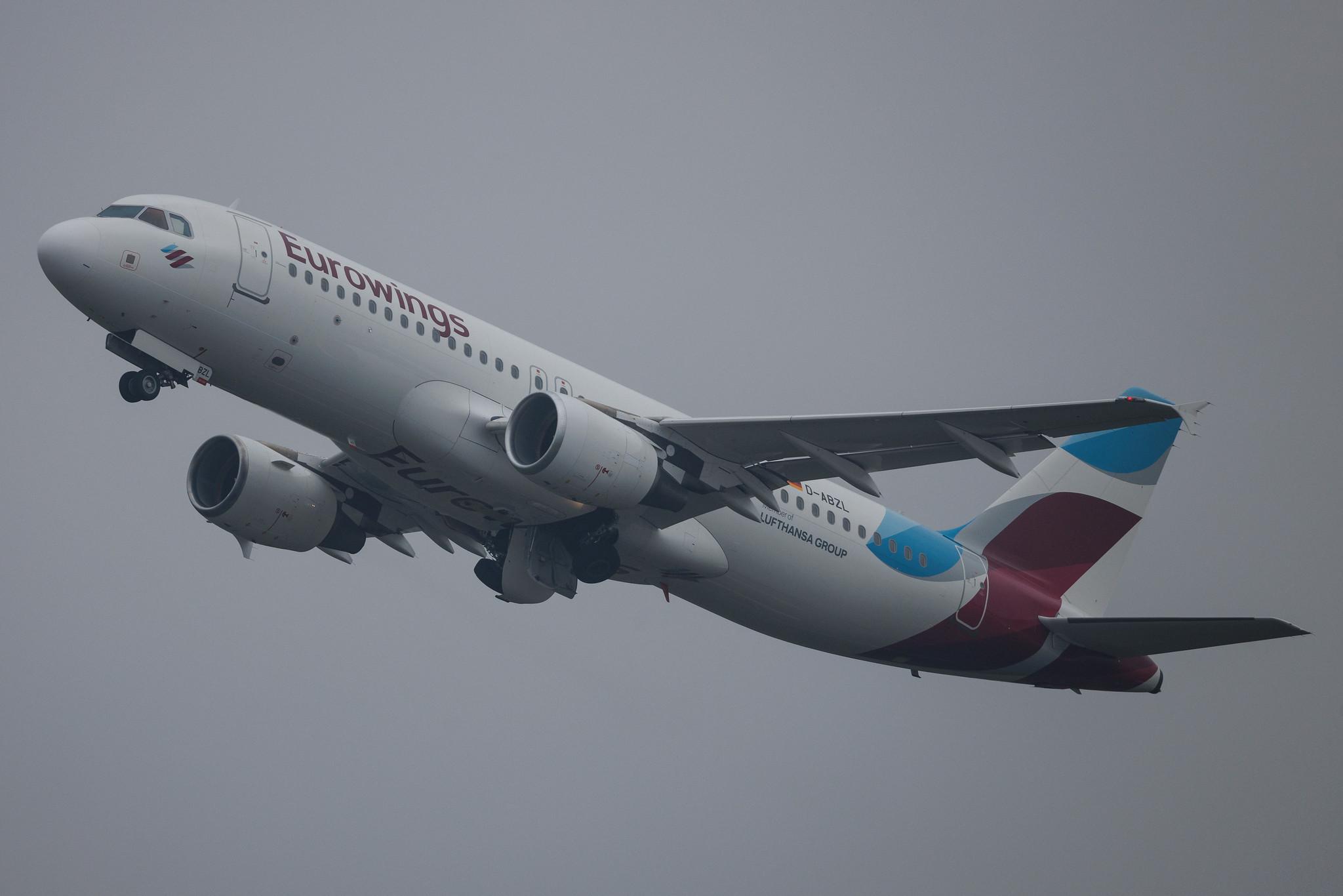 Köln Bonn Airport: Eurowings (EW / EWG) | Airbus A320-216 A320 | D-ABZL | MSN 3178
