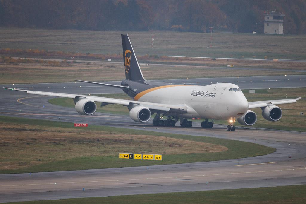 Köln Bonn Airport: UPS (5X / UPS) | Boeing 747-8F B748 | N631UP | MSN 65776