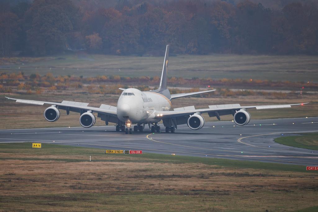 Köln Bonn Airport: UPS (5X / UPS) | Boeing 747-8F B748 | N612UP | MSN 64258