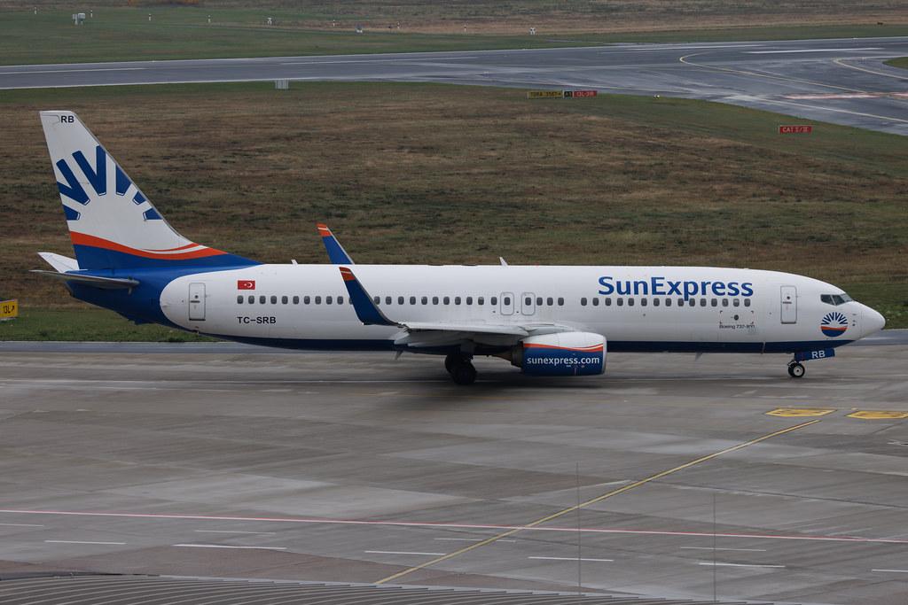 Köln Bonn Airport: SunExpress (XQ / SXS) | Boeing 737-8AL B738 | TC-SRB | MSN 39053