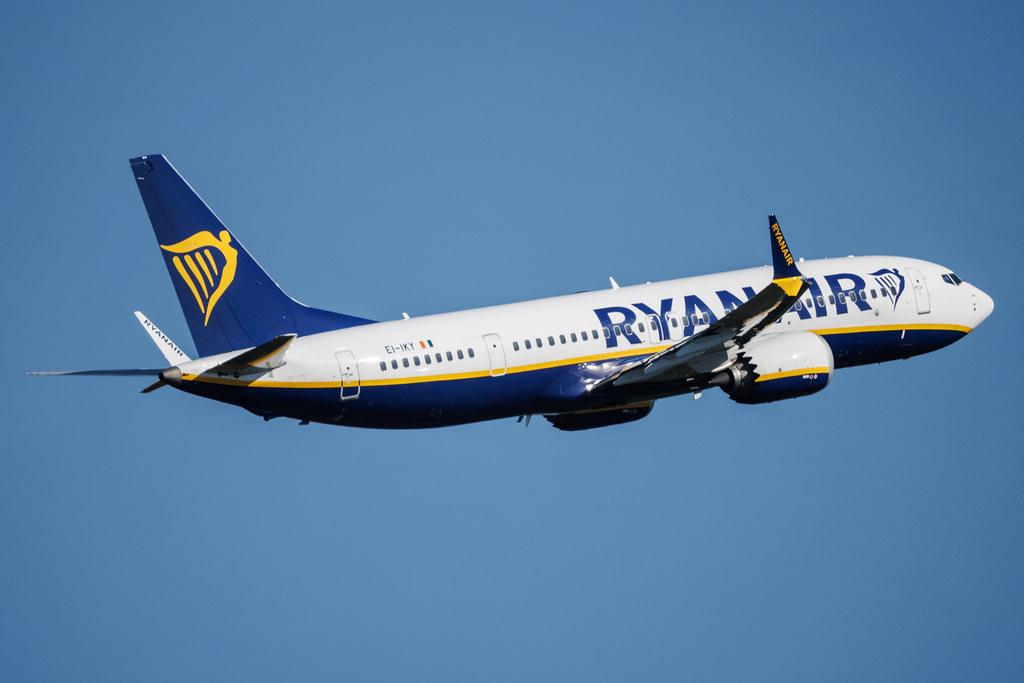 Hamburg Airport: Ryanair (FR / RYR) | Boeing 737 MAX 8-200 B38M | EI-IKY | MSN 62387