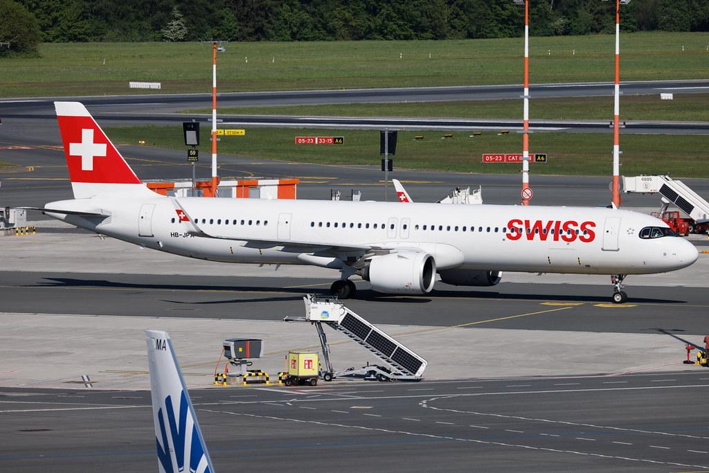 Hamburg Airport: Swiss (LX / SWR) | Airbus A321-271NX A21N | HB-JPA | MSN 09417