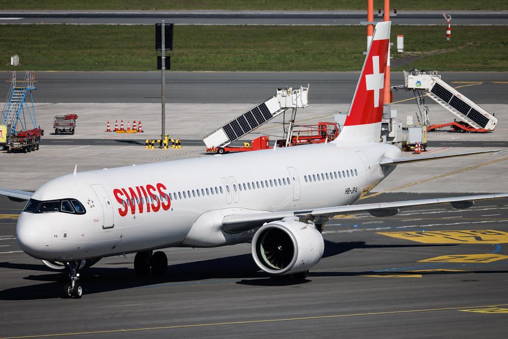 Hamburg Airport: Swiss (LX / SWR) | Airbus A321-271NX A21N | HB-JPA | MSN 09417