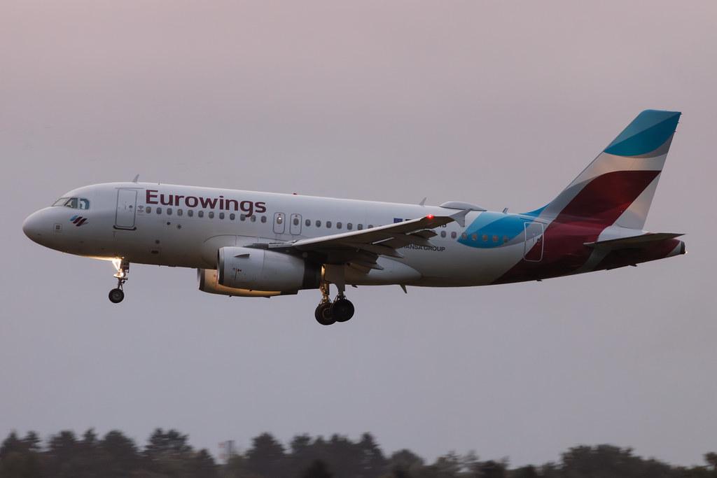 Hamburg Airport: Eurowings (EW / EWG) | Airbus A319-132 A319 | D-AGWB | MSN 2833