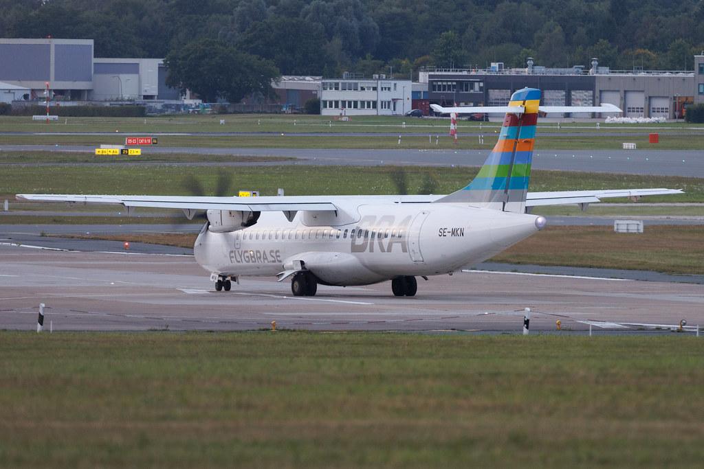 Hamburg Airport: BRA (TF / BRX) | ATR 72-600 AT76 | SE-MKN | MSN 1598