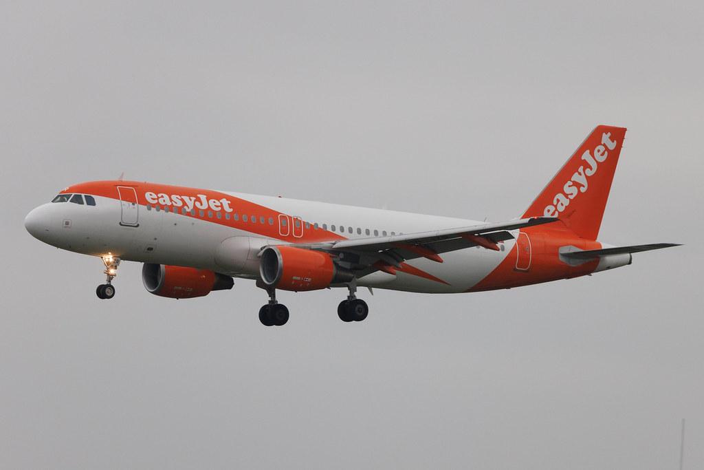 Hamburg Airport: easyJet (U2 / EZY) | Operator: easyJet Switzerland | Airbus A320-214 A320 | HB-JZR | MSN 4034